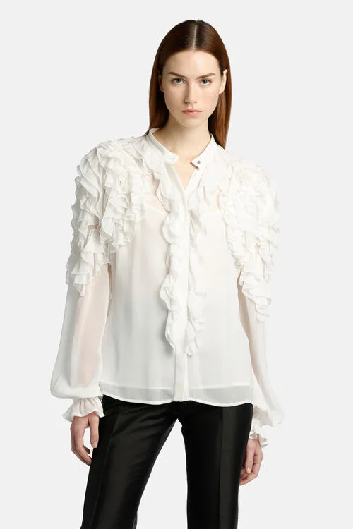 Blouses and Shirts Bisenzio Bisenzio Cream 8211 Luisa Spagnoli Women Blouses and Shirts Bisenzio Bisenzio Cream 8211 Luisa Spagnoli Women