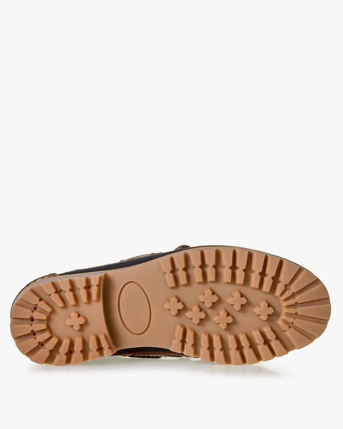 Boat Shoes Men Floris Van Bommel Boat Shoe 0211 Nubuckleather