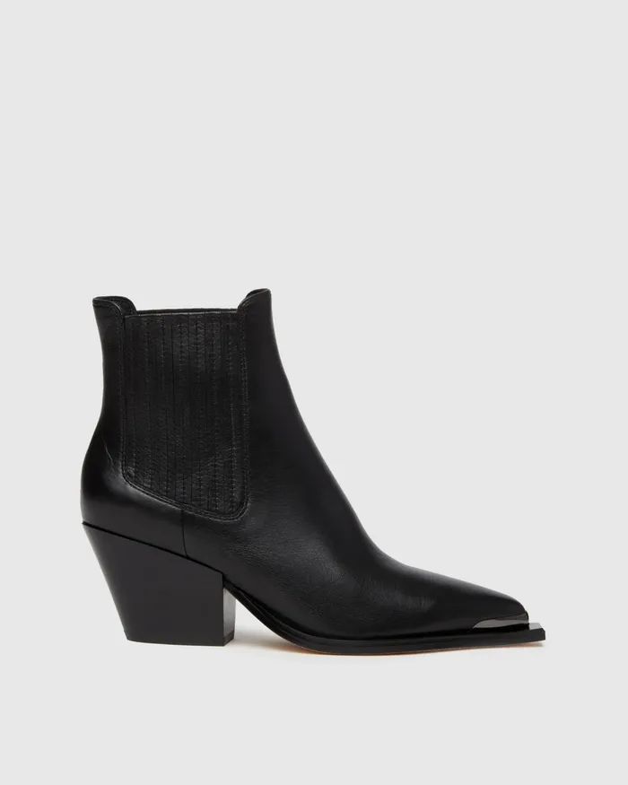 Boots Lyra Boot 8211 Black Leather PAIGE Women