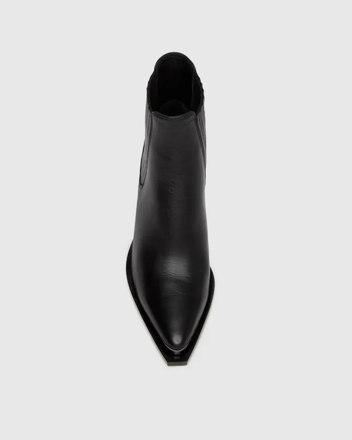 Boots Lyra Boot 8211 Black Leather PAIGE Women Boots Lyra Boot 8211 Black Leather PAIGE Women