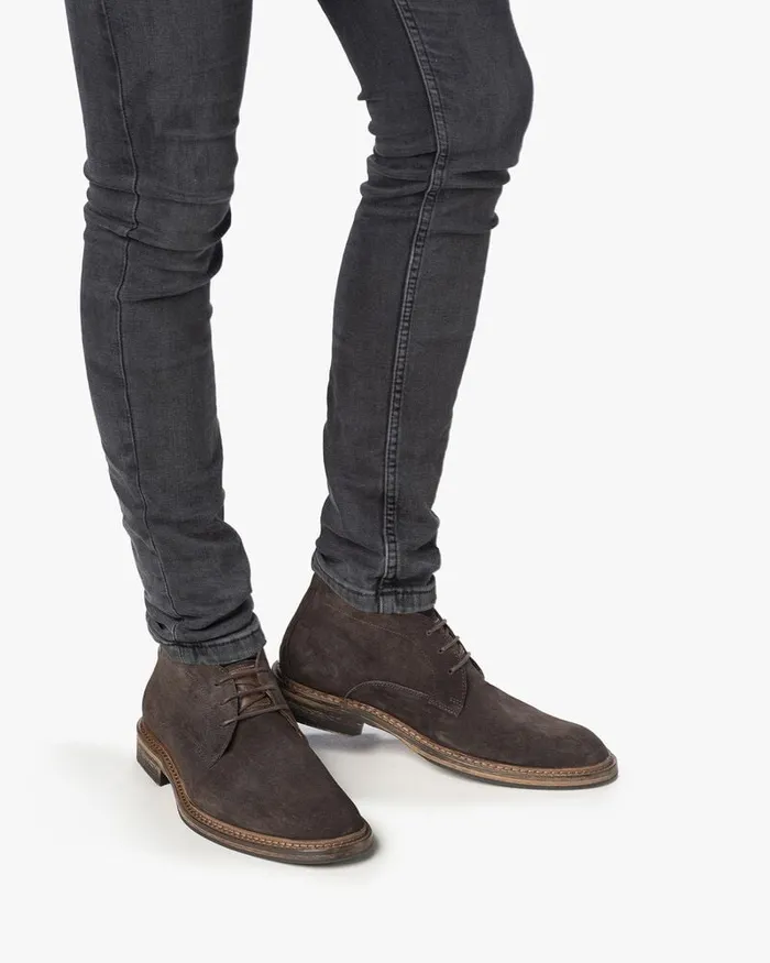 Boots Men Floris Van Bommel De Moker 0100 Suede