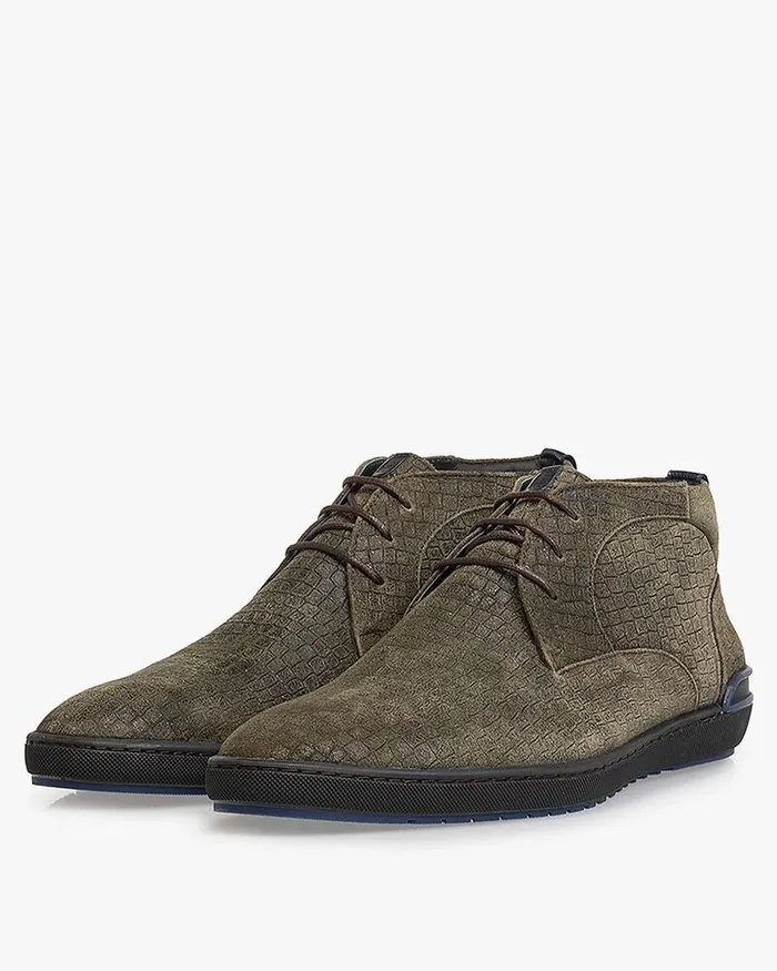 Boots Men Floris Van Bommel De Scooper 0216 Suede