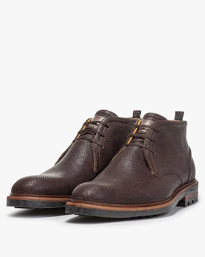 Boots Men Floris Van Bommel Rocki 0165 Printedleather