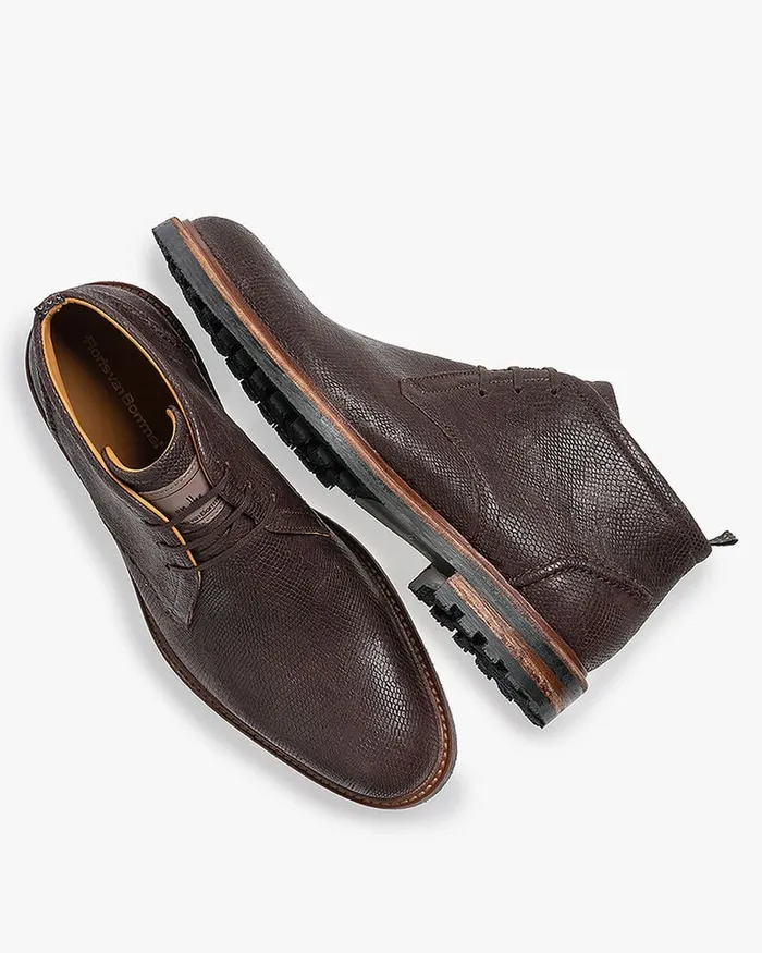 Boots Men Floris Van Bommel Rocki 0165 Printedleather