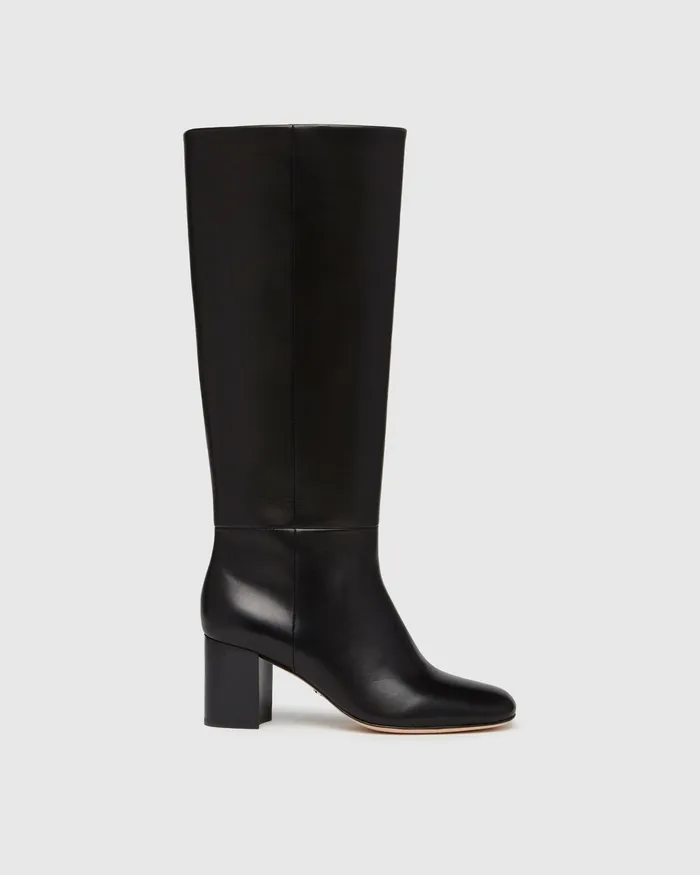 Boots PAIGE Women Katy Tall Boot 8211 Black Leather