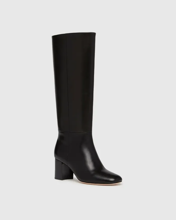 Boots PAIGE Women Katy Tall Boot 8211 Black Leather Boots PAIGE Women Katy Tall Boot 8211 Black Leather