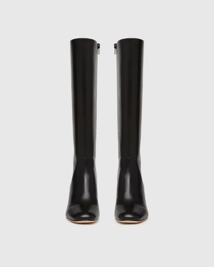 Boots PAIGE Women Katy Tall Boot 8211 Black Leather Boots PAIGE Women Katy Tall Boot 8211 Black Leather