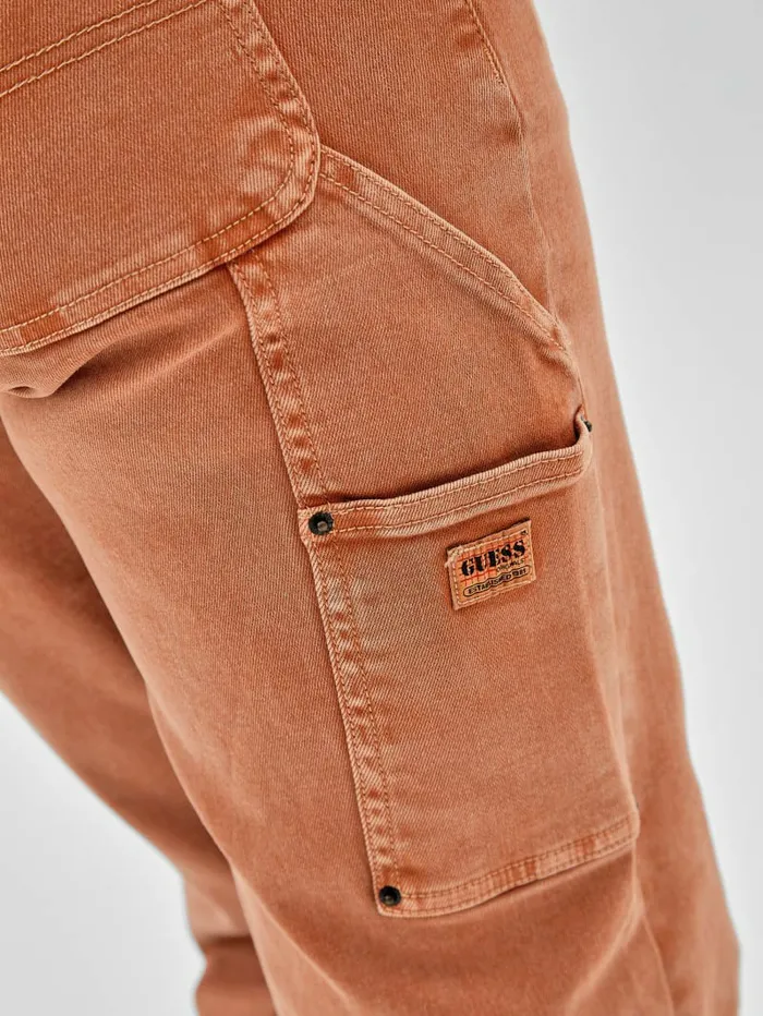 Bottoms GUESS Originals Carpenter Jeans Real Orange Multi 8211 GUESS Women Bottoms GUESS Originals Carpenter Jeans Real Orange Multi 8211 GUESS Women