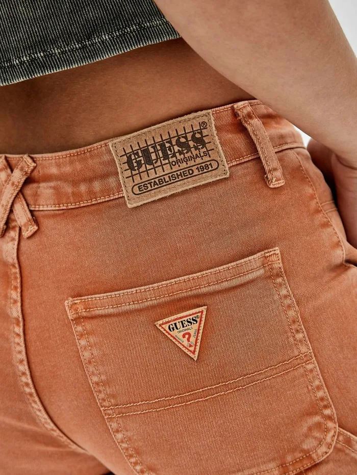 Bottoms GUESS Originals Carpenter Jeans Real Orange Multi 8211 GUESS Women Bottoms GUESS Originals Carpenter Jeans Real Orange Multi 8211 GUESS Women