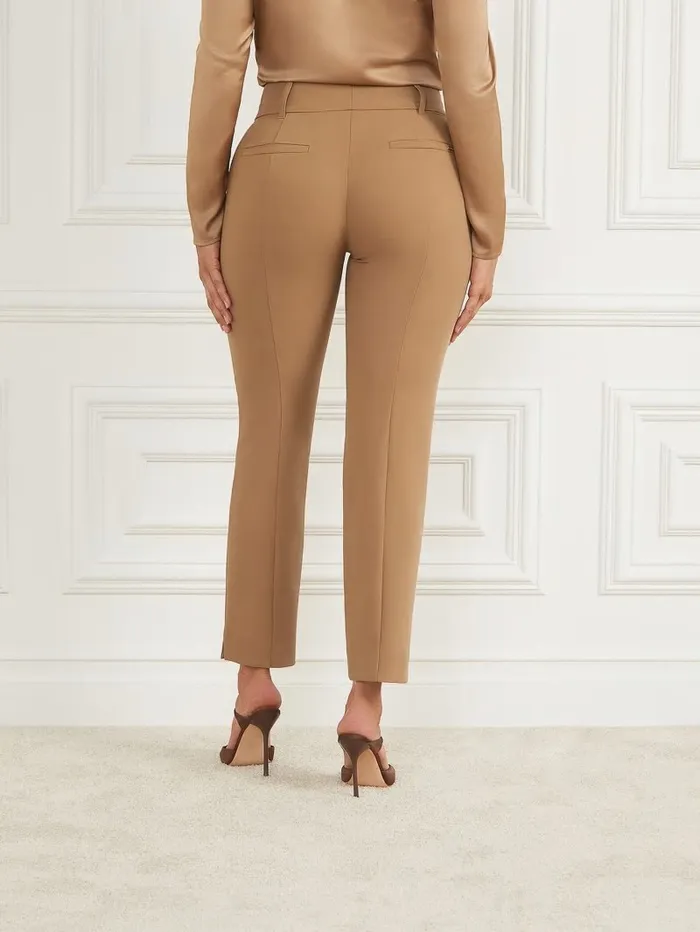 Bottoms GUESS Women Shelly Twill Pant Macchiato Multi