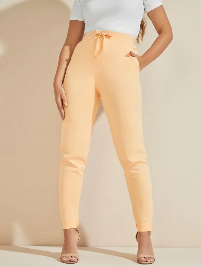 Bottoms Women Francesca Leisure Jogger Soft Peach GUESS