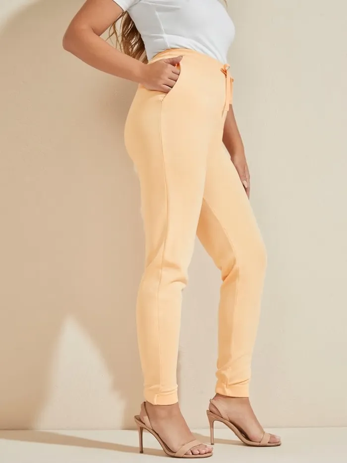 Bottoms Women Francesca Leisure Jogger Soft Peach GUESS Bottoms Women Francesca Leisure Jogger Soft Peach GUESS