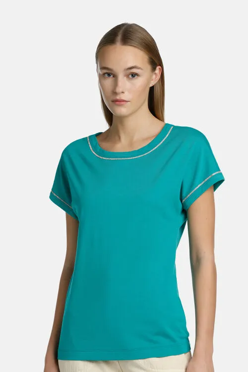 Brescello Brescello Blue Tops and TShirts Luisa Spagnoli Women Brescello Brescello Blue Tops and TShirts Luisa Spagnoli Women