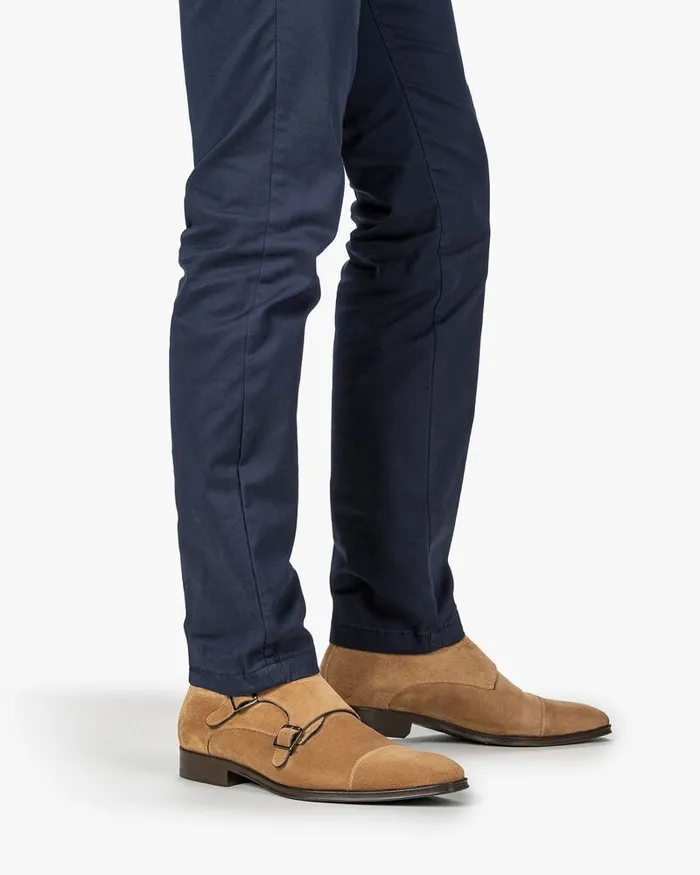 Buckle Shoes Men Floris Van Bommel Raffa 0109 Suede