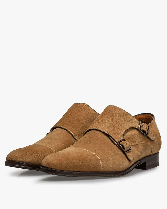 Buckle Shoes Men Floris Van Bommel Raffa 0109 Suede
