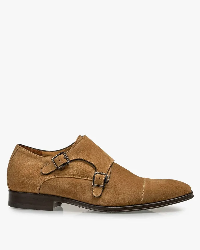 Buckle Shoes Men Floris Van Bommel Raffa 0109 Suede