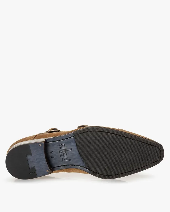 Buckle Shoes Men Floris Van Bommel Raffa 0109 Suede