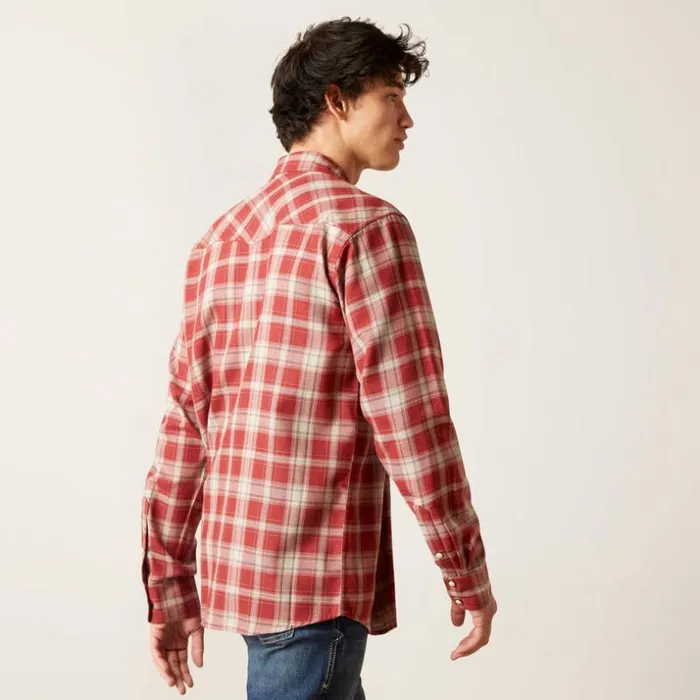 Button Down Shirts Men Ariat Holton Retro Fit Shirt Rosewood Button Down Shirts Men Ariat Holton Retro Fit Shirt Rosewood
