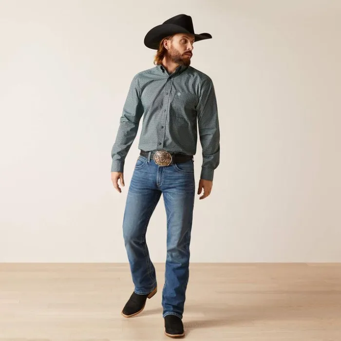 Button Down Shirts Men Ariat Nate Classic Fit Shirt Black Button Down Shirts Men Ariat Nate Classic Fit Shirt Black