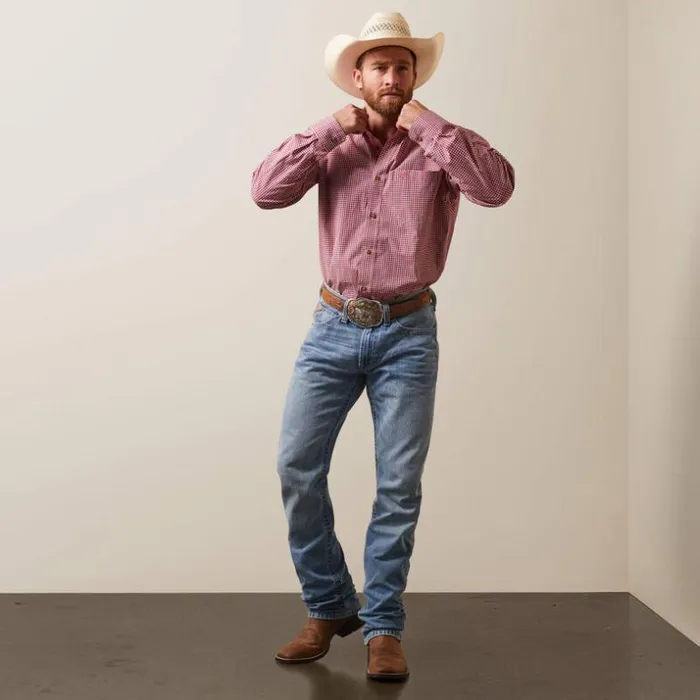 Button Down Shirts Men Ariat Pro Series Dominick Classic Fit Shirt Cayenne Button Down Shirts Men Ariat Pro Series Dominick Classic Fit Shirt Cayenne