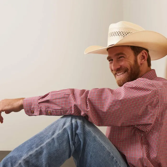 Button Down Shirts Men Ariat Pro Series Dominick Classic Fit Shirt Cayenne Button Down Shirts Men Ariat Pro Series Dominick Classic Fit Shirt Cayenne