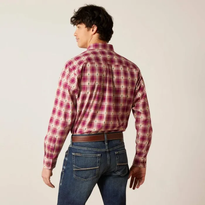 Button Down Shirts Men Ariat Pro Series Seamus Classic Fit Shirt Terra Rouge Button Down Shirts Men Ariat Pro Series Seamus Classic Fit Shirt Terra Rouge
