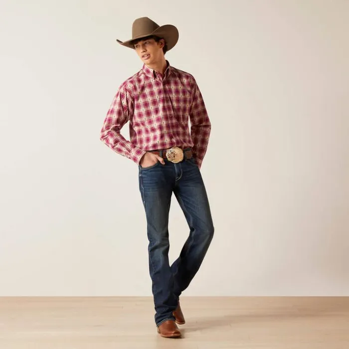 Button Down Shirts Men Ariat Pro Series Seamus Classic Fit Shirt Terra Rouge Button Down Shirts Men Ariat Pro Series Seamus Classic Fit Shirt Terra Rouge