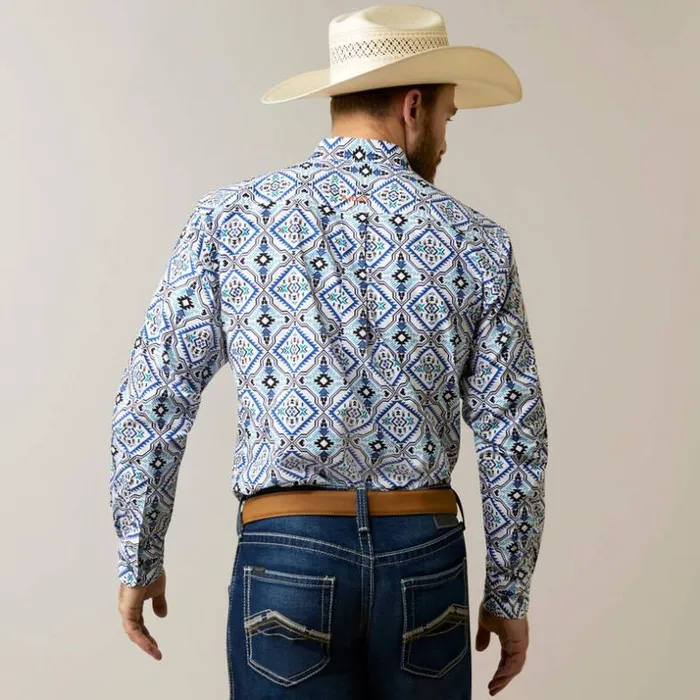 Button Down Shirts Men Ariat Team Deacon Fitted Shirt White Button Down Shirts Men Ariat Team Deacon Fitted Shirt White