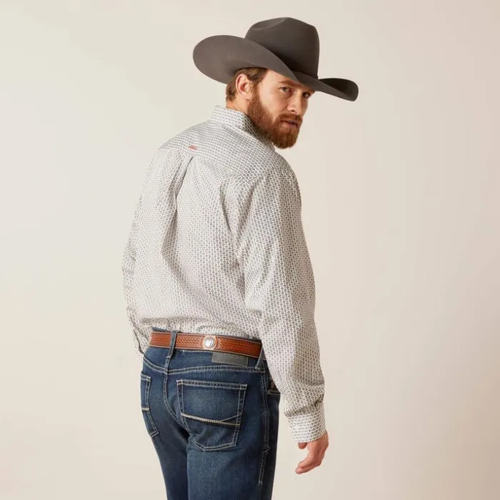 Button Down Shirts Men Ariat Wrinkle Free Kingsley Classic Fit Shirt White Button Down Shirts Men Ariat Wrinkle Free Kingsley Classic Fit Shirt White