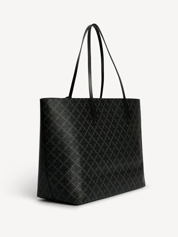 By Malene Birger Bags Women Abi Printed Tote Bag Charcoal