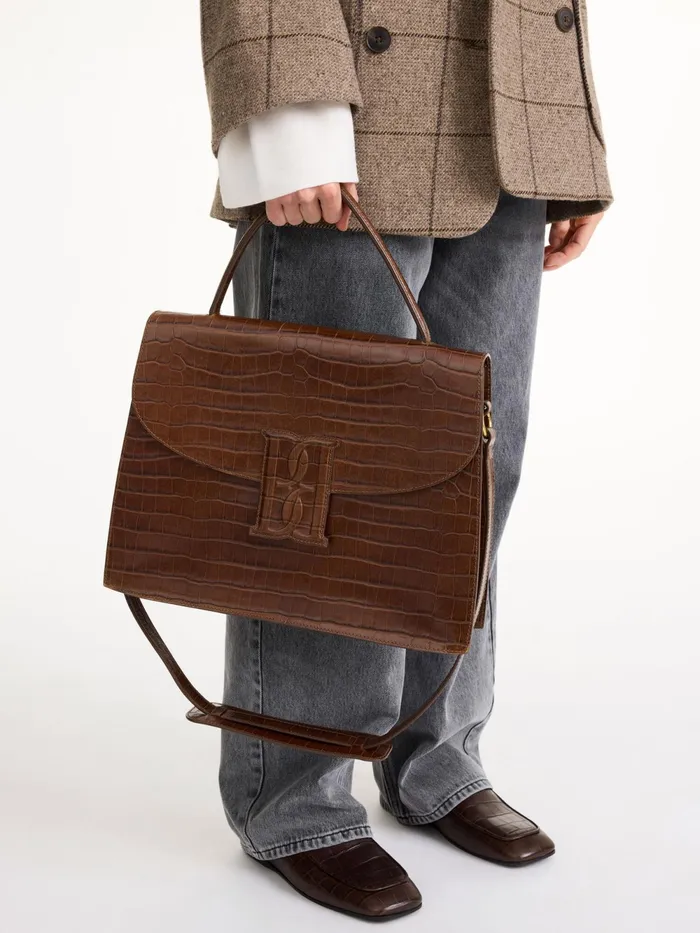 By Malene Birger Bags Women Ronlas Leather Shoulder Bag Bison