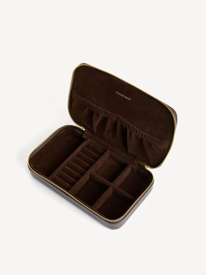 By Malene Birger Beauty Bags Women Aya Cher Jewellery Case Dark Brown