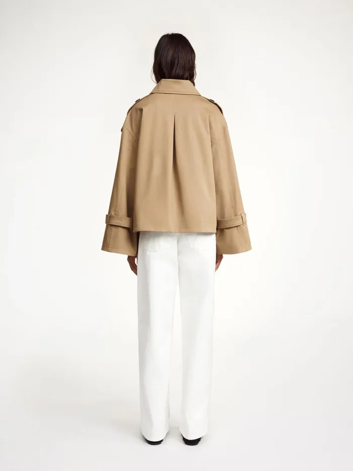 By Malene Birger Coats and Jackets Women Alisandra Trench Jacket Fosil