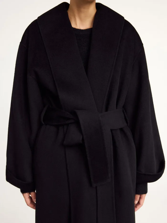 By Malene Birger Coats and Jackets Women Trullem Wool Coat Black
