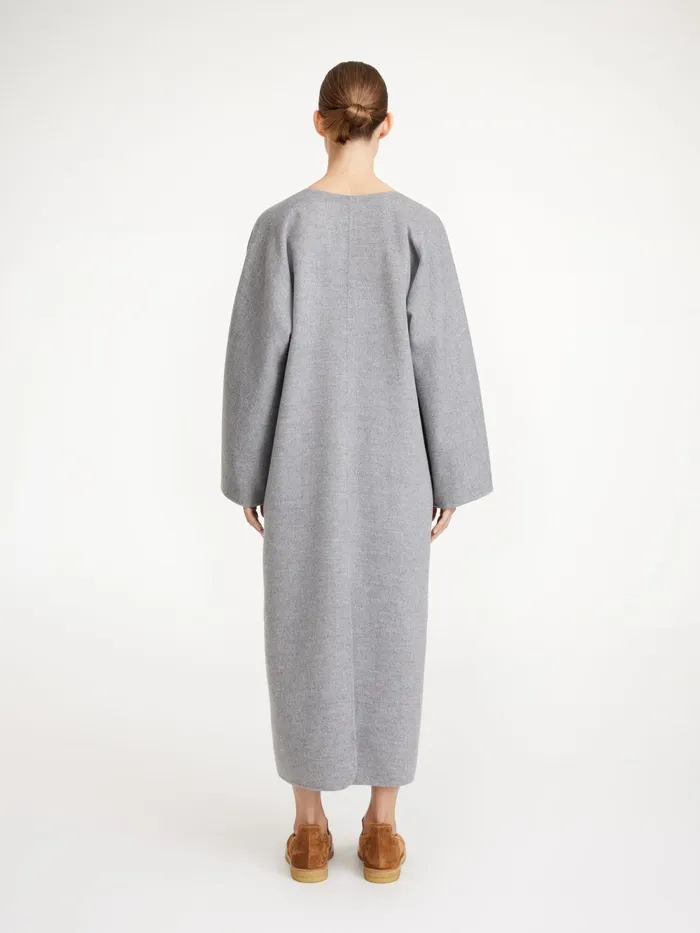 By Malene Birger Dresses Women Cais Maxi Dress Grey Melange