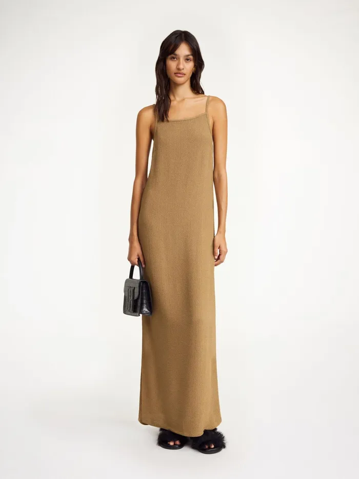 By Malene Birger Dresses Women Ellionore Maxi Dress Light Brown
