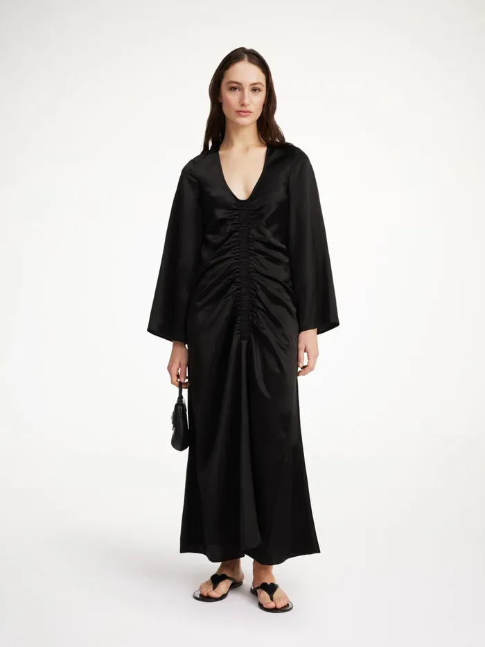 By Malene Birger Dresses Women Lavende Maxi Dress Black