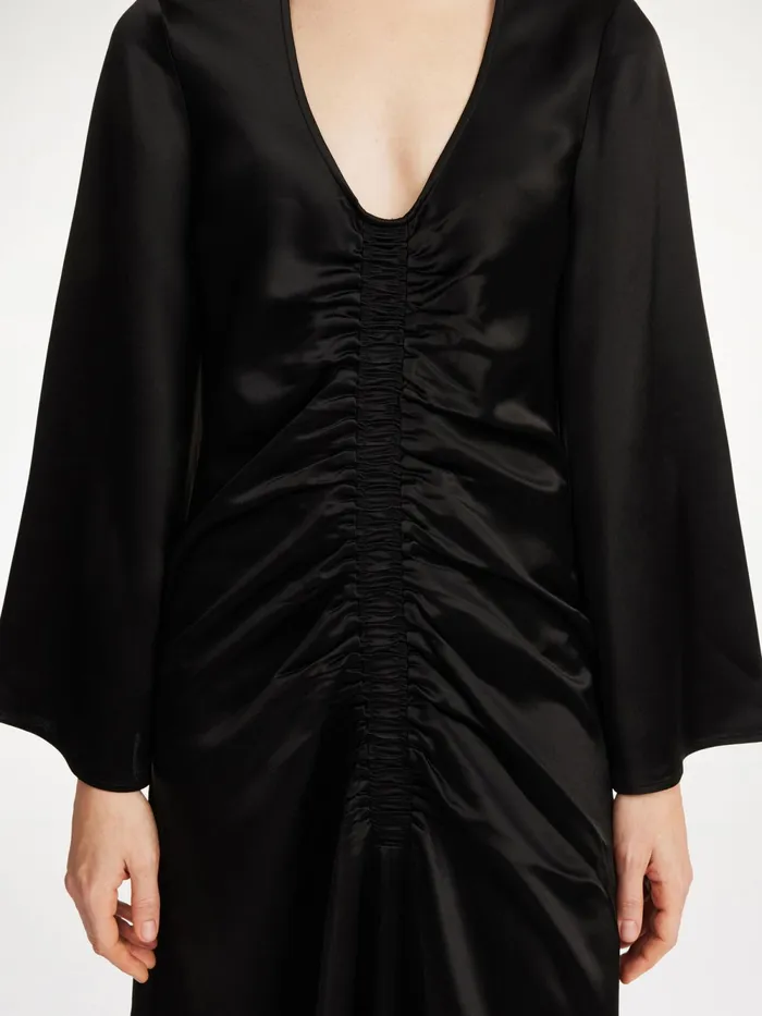 By Malene Birger Dresses Women Lavende Maxi Dress Black