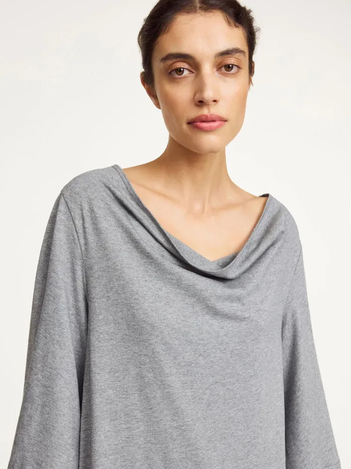 By Malene Birger Dresses Women Yalia Maxi Dress Grey Melange