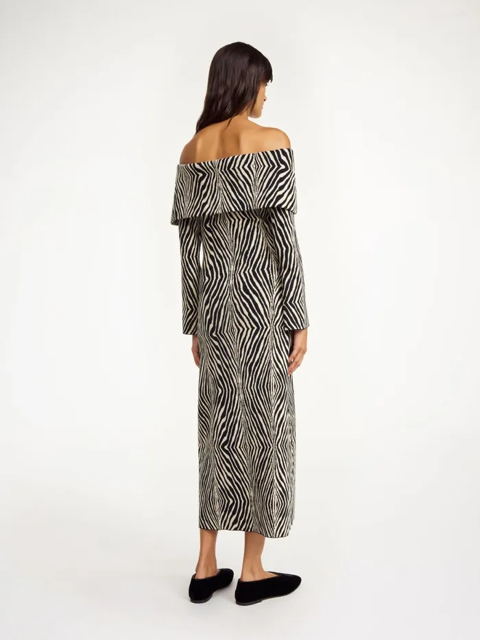 By Malene Birger Knitwear Women Bennie Midi Dress Zebra