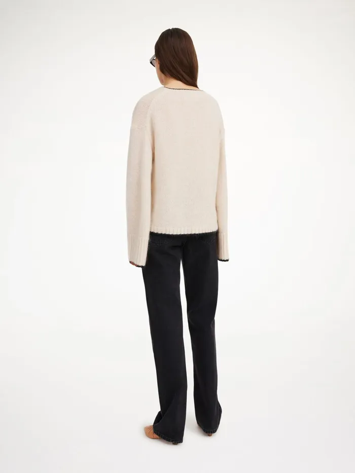 By Malene Birger Knitwear Women Cimone Sweater Oyster Gray