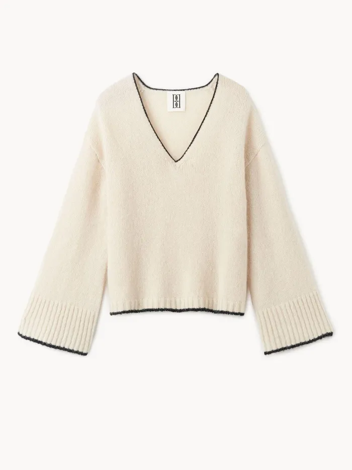 By Malene Birger Knitwear Women Cimone Sweater Oyster Gray