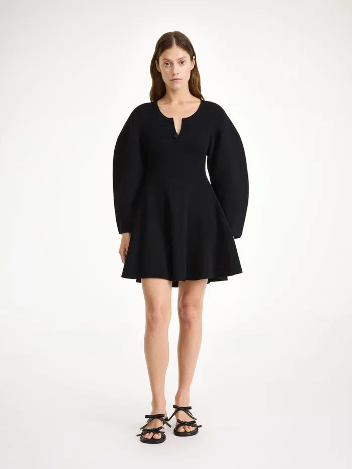 By Malene Birger Knitwear Women Francesa Mini Dress Black
