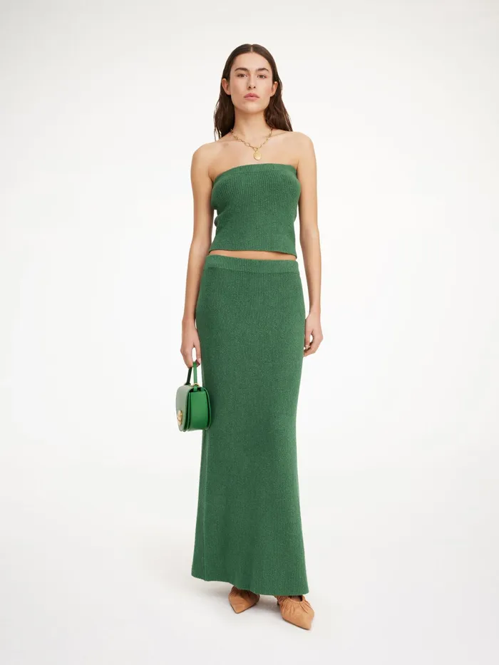 By Malene Birger Knitwear Women Giovania Bandeau Top Comfrey