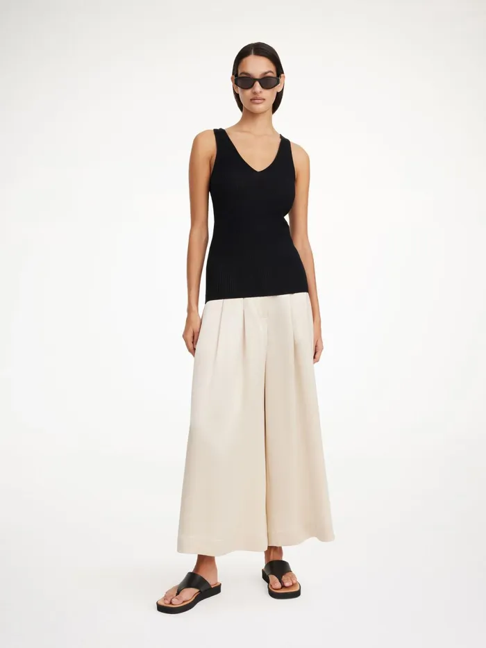 By Malene Birger Knitwear Women Rory Tank Top Black