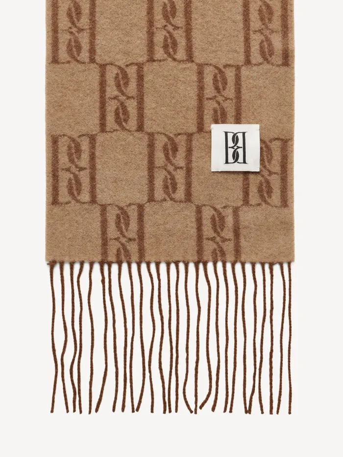 By Malene Birger Scarves Women Manno Wool Scarf Bison
