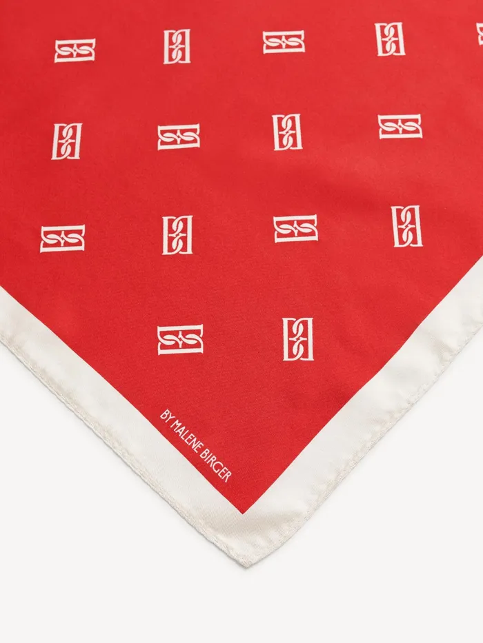 By Malene Birger Scarves Women Monnis Silk Scarf Dark Chilli