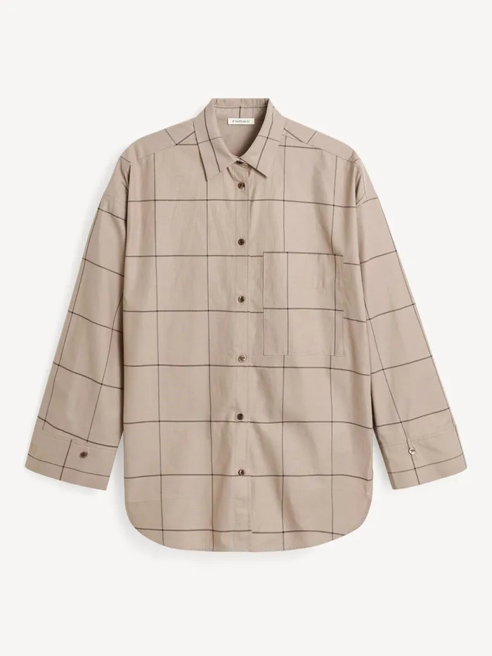 By Malene Birger Shirts Women Derris Organic Cotton Shirt Autumn Check