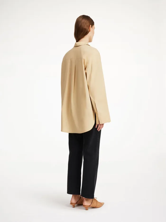 By Malene Birger Shirts Women Derris Organic Cotton Shirt Dark Sand