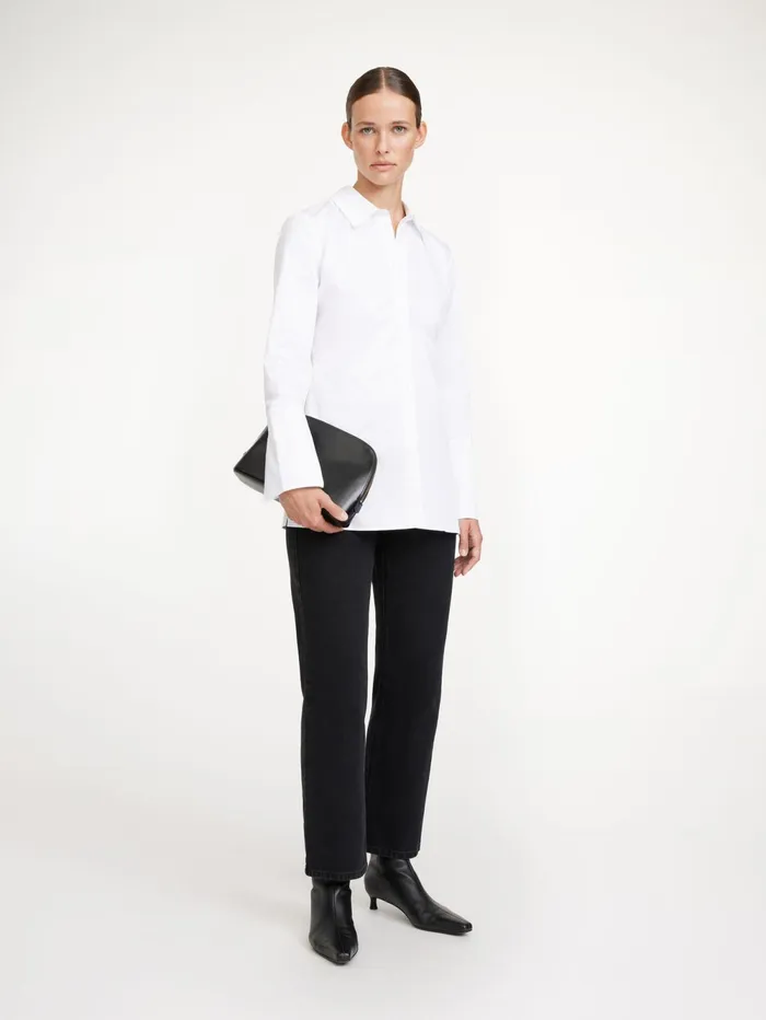 By Malene Birger Shirts Women Padano Organic Cotton Shirt Pure White